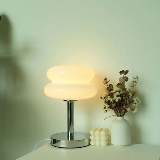 Mid Century Modern Table Lamp white