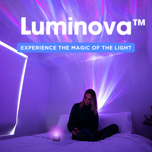 Luminova™ - Relaxing Aurora Light Projector - Whisker Hub | Pet Supplies For Cats & Dogs