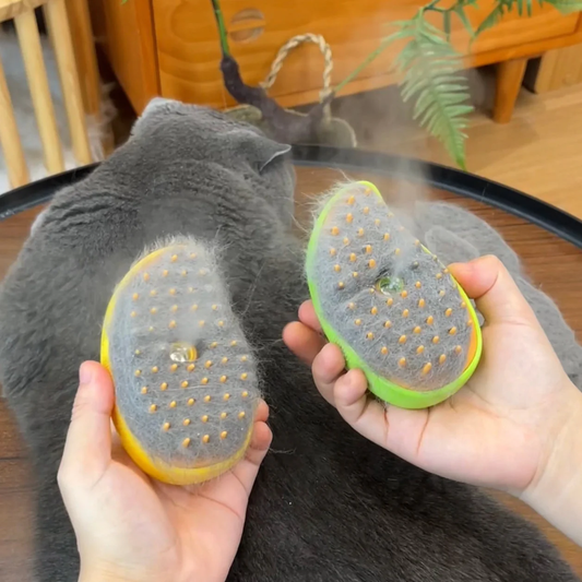 SteamBrush™ - Cat Grooming & Relaxation - Whisker Hub | Pet Supplies For Cats & Dogs